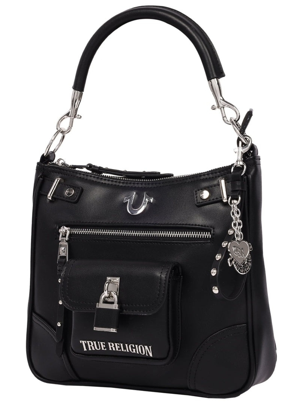 True Religion Moto Satchel Handbag - Picture 3 of 6